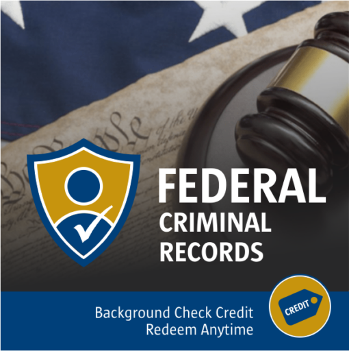 Federal Criminal Records Search