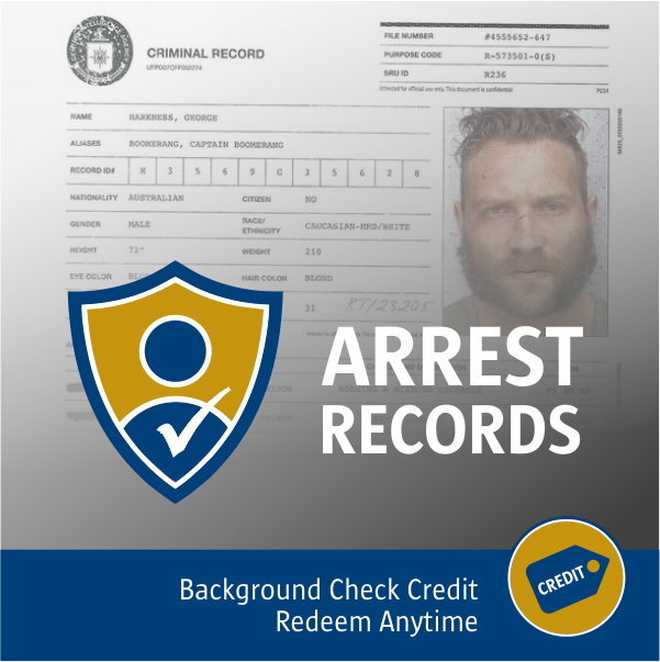 Arrest Records Search Online | Online Background Checks