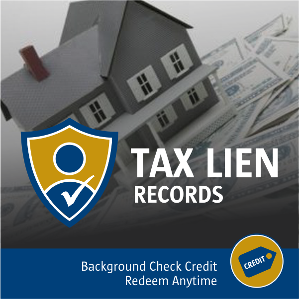 Tax Lien Records Search