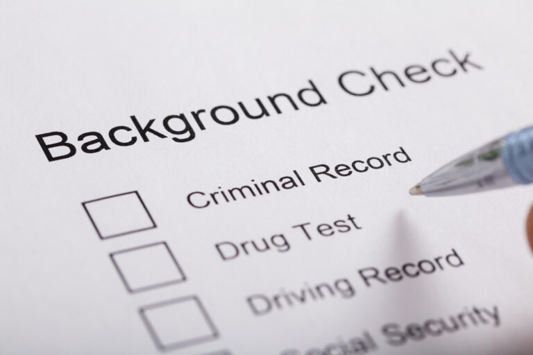 background check form