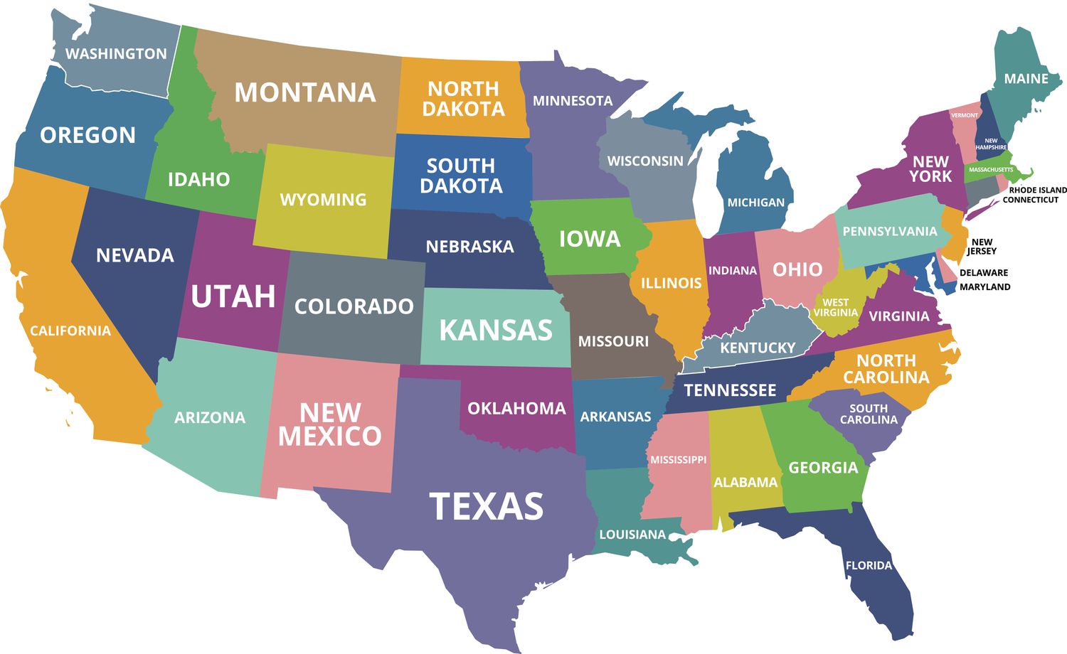colorful-usa-map