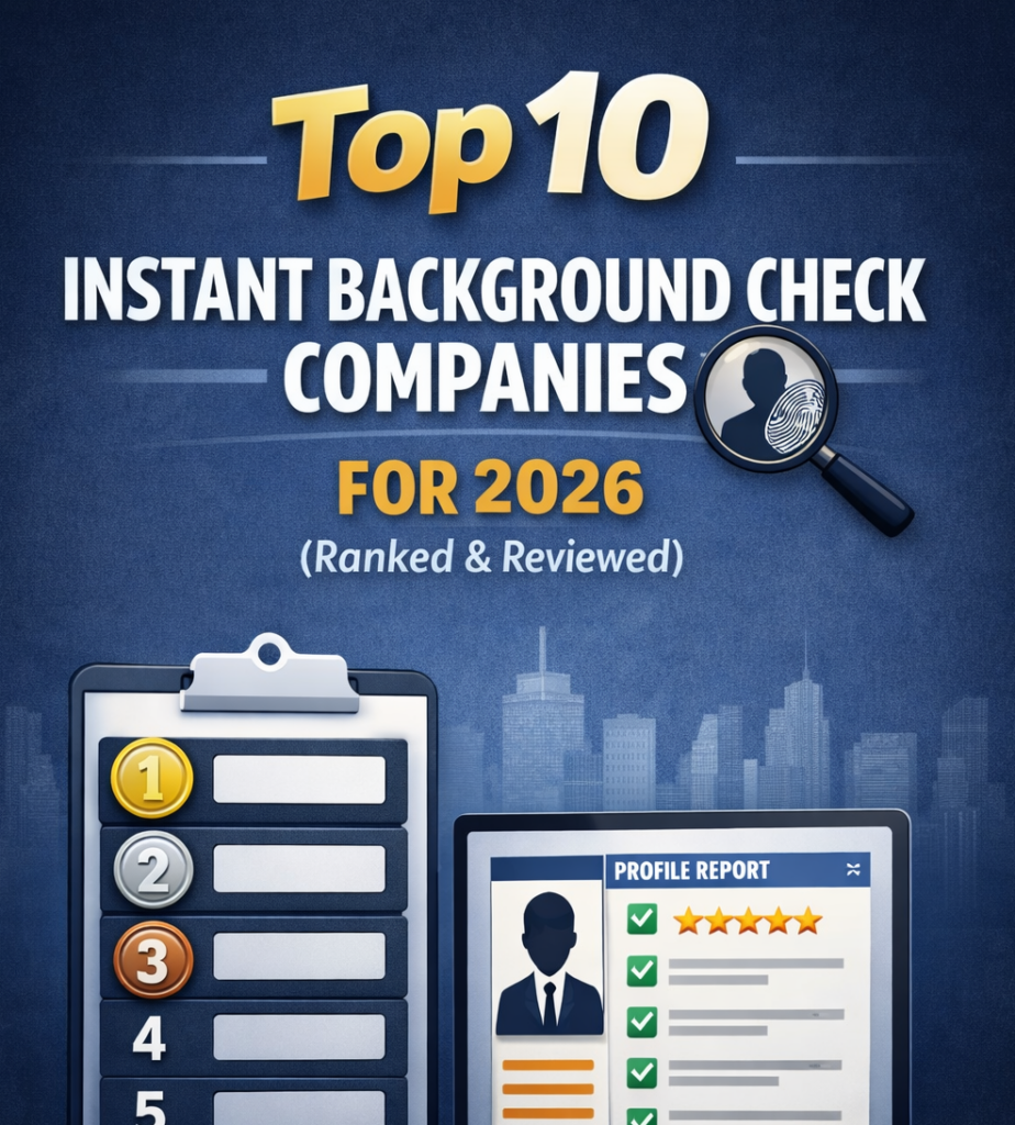 2026 background check companies