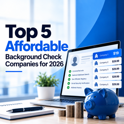 Top 5 affordable background checks